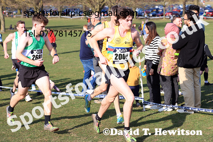 Senior mens 2025 UK CAU Inter Counties Cross Country Champs., Wollaton Park, Nottingham. Photo: David T. Hewitson/Sports for All Pics